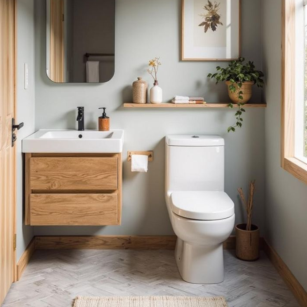 5 estilos perfectos en baños pequeños