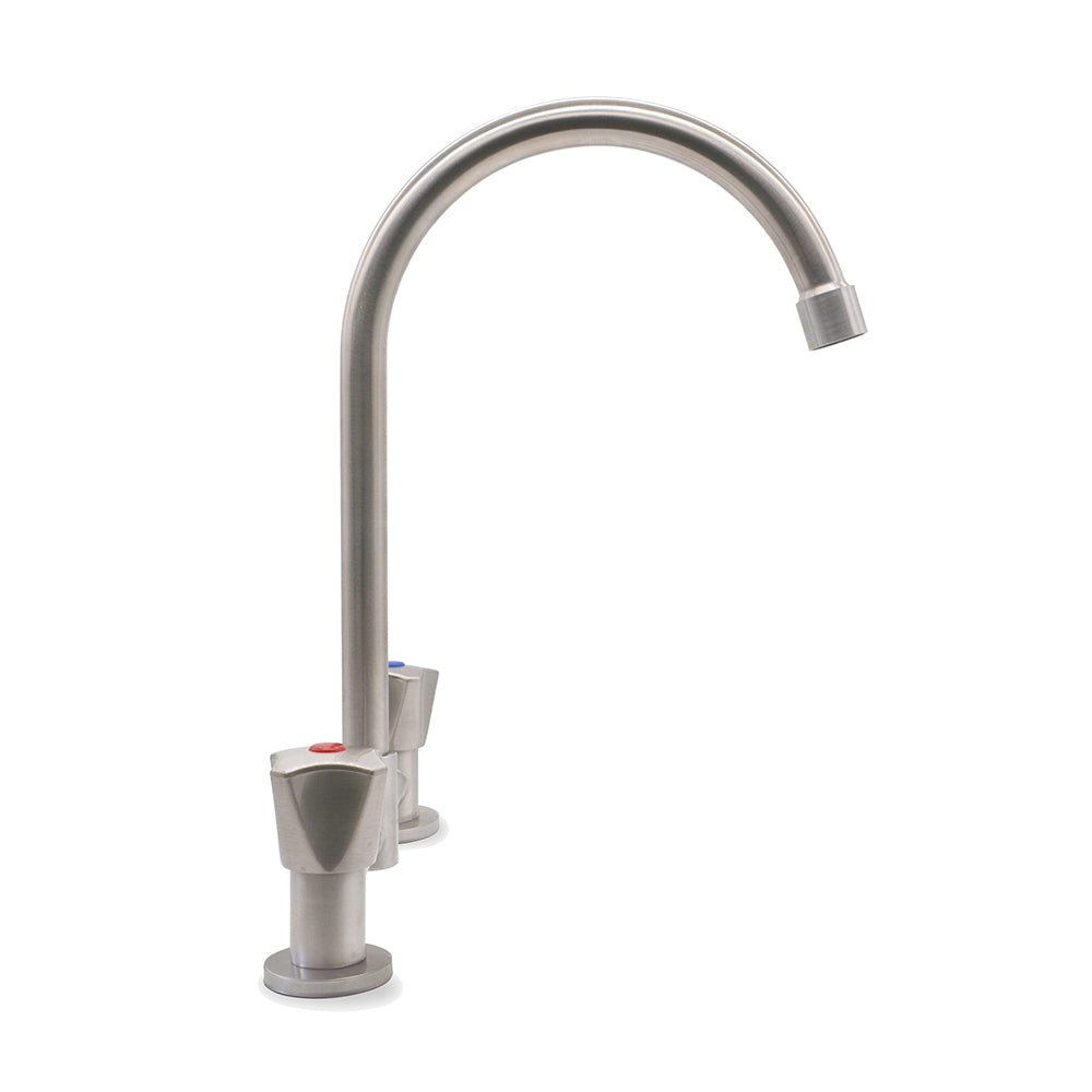 Combinación Lavaplatos 8" Delia Inox Satinado