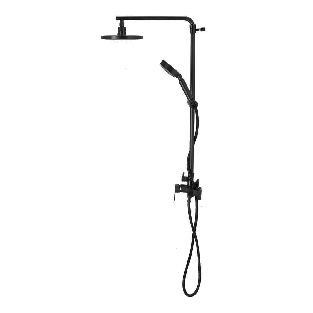 Columna de Ducha + Grifería Filippo Negro Mate