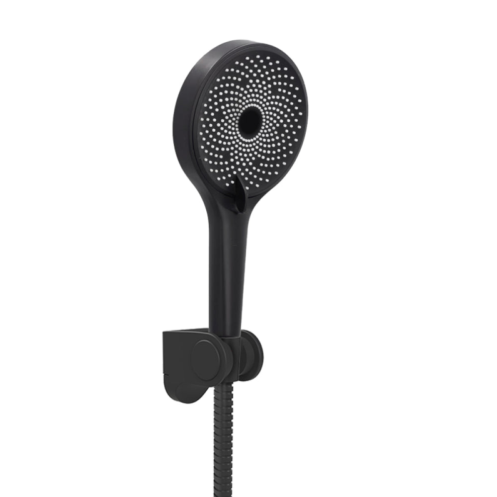 Juego Ducha 3F Stilo Negro Mate