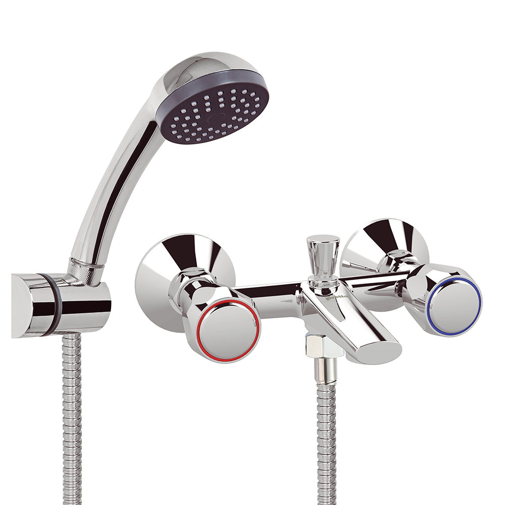 Combinación Tina Ducha Nuevo Cuerpo Mossini Metal