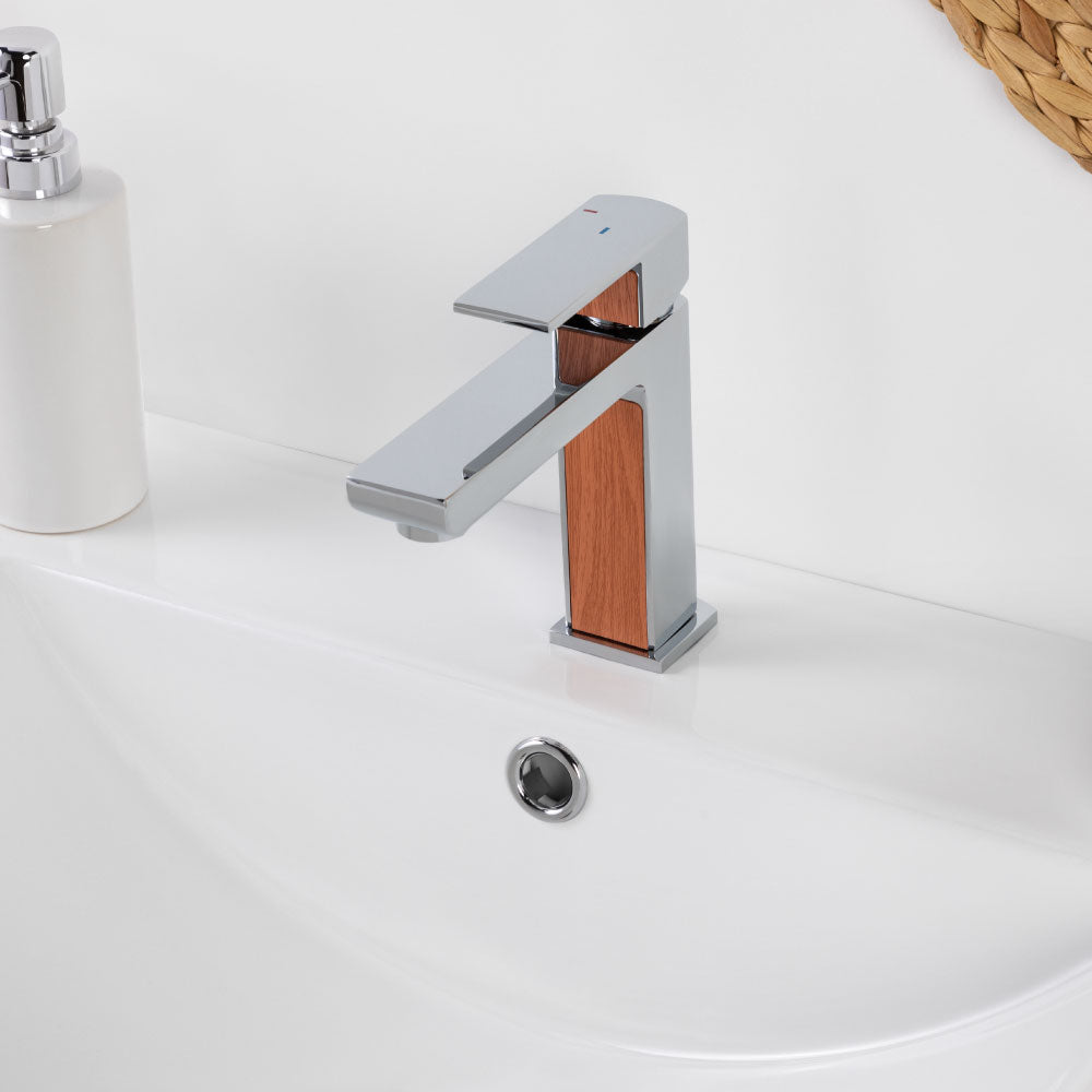 Monomando Lavamanos Atela Cromo