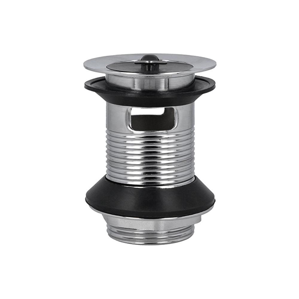 Desagüe Lavamanos SS304 Tapón 1 1/4'' c/Reb s/Cola