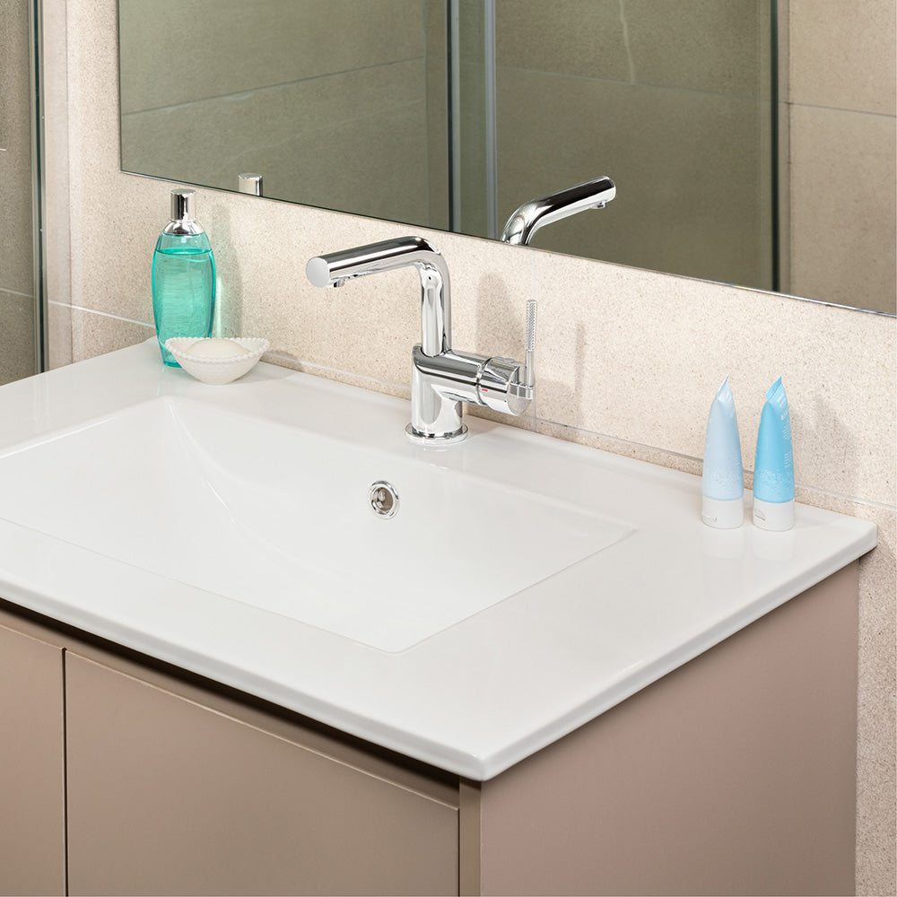 Monomando Lavamanos Amalfi Cromo