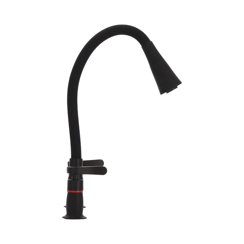 Combinación Lavaplatos Flexible Biletti Flessi Negro Mate