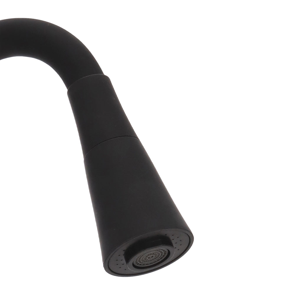 Combinación Lavaplatos Flexible Biletti Flessi Negro Mate