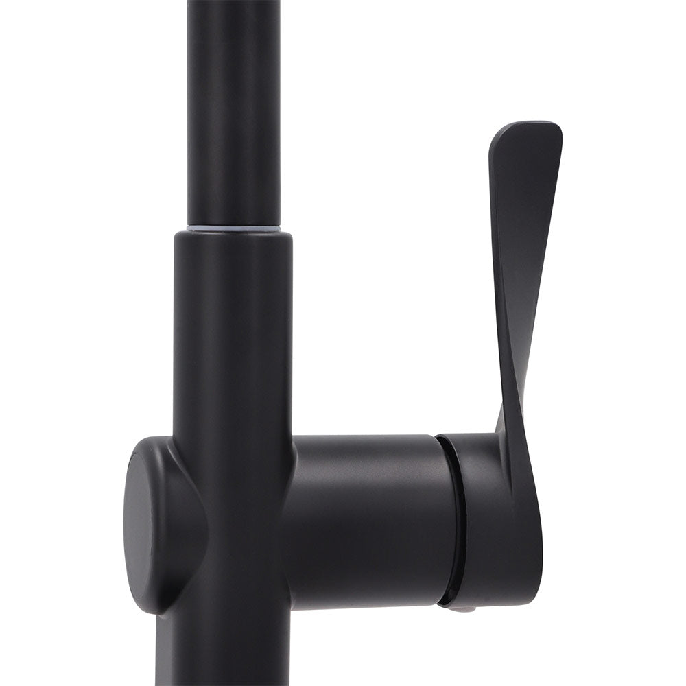 Monomando Lavaplatos Lissone Negro Mate