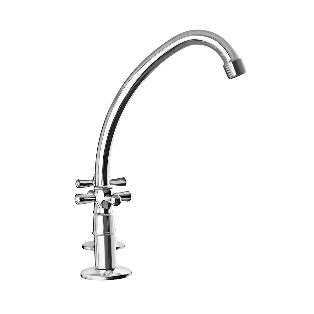 Combinación Lavaplatos 8" Mossini Cruz Cromo