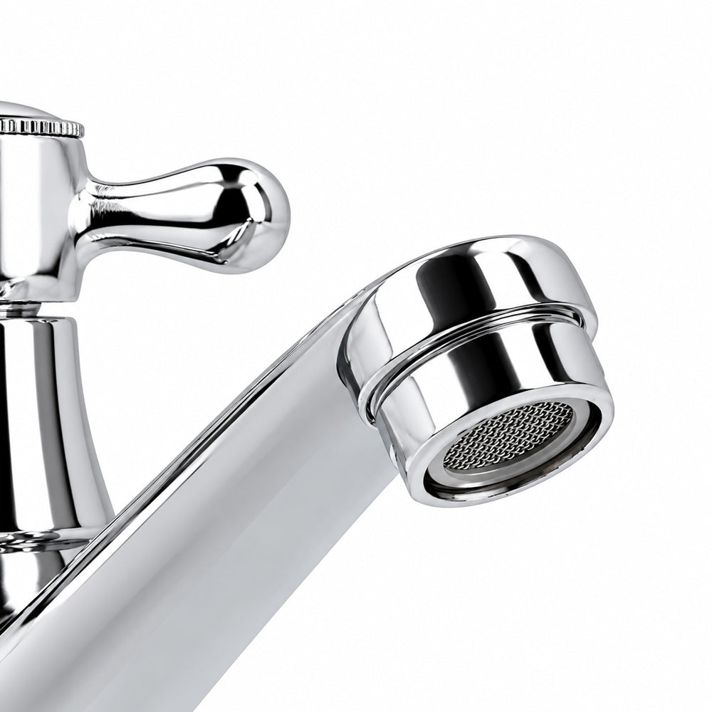 Llave Lavamanos Miami Cruz Cromo