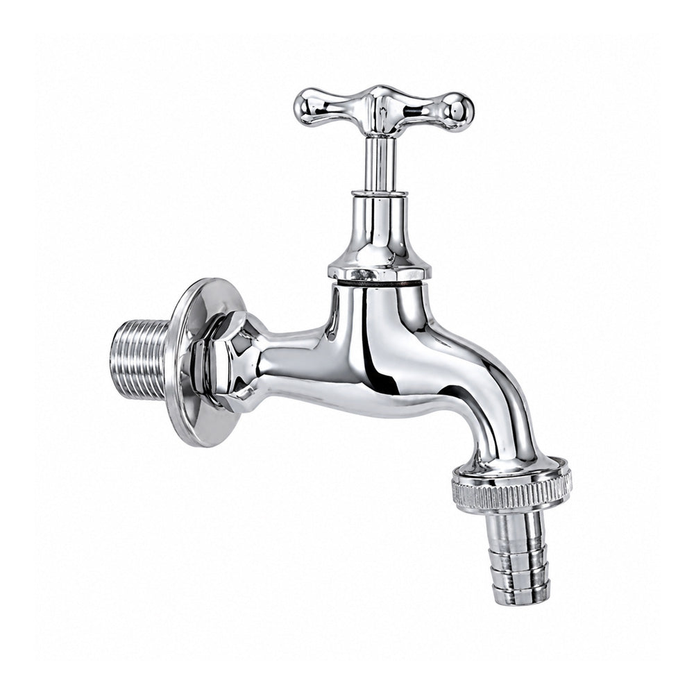 Llave Lavadora con Flange 1/2x3/4 MS hilo largo