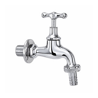 Llave Lavadora con Flange 1/2x3/4 MS hilo largo