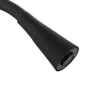 Monomando Lavaplatos Flexible Oregon Flex Duo Cromo/Negro