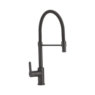 Monomando Lavaplatos Flexible Arsoli Negro Mate