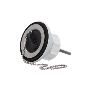Desague Lavamanos Universal PP 1 1/4" con Rejilla y Tapón
