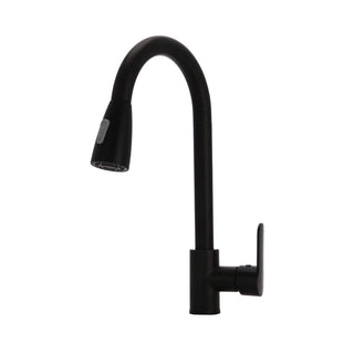 Monomando Lavaplatos Extraíble Veletri Negro Mate