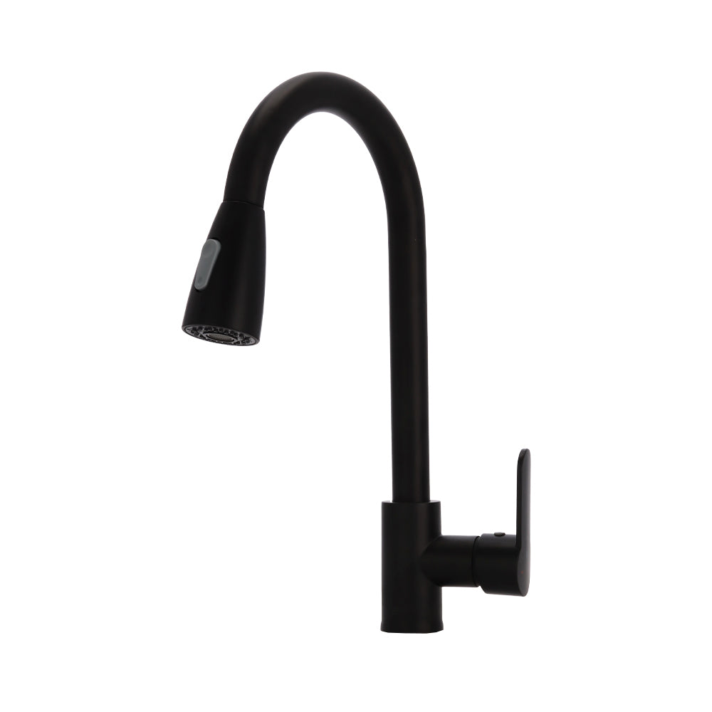 Monomando Lavaplatos Veletri Negro Mate