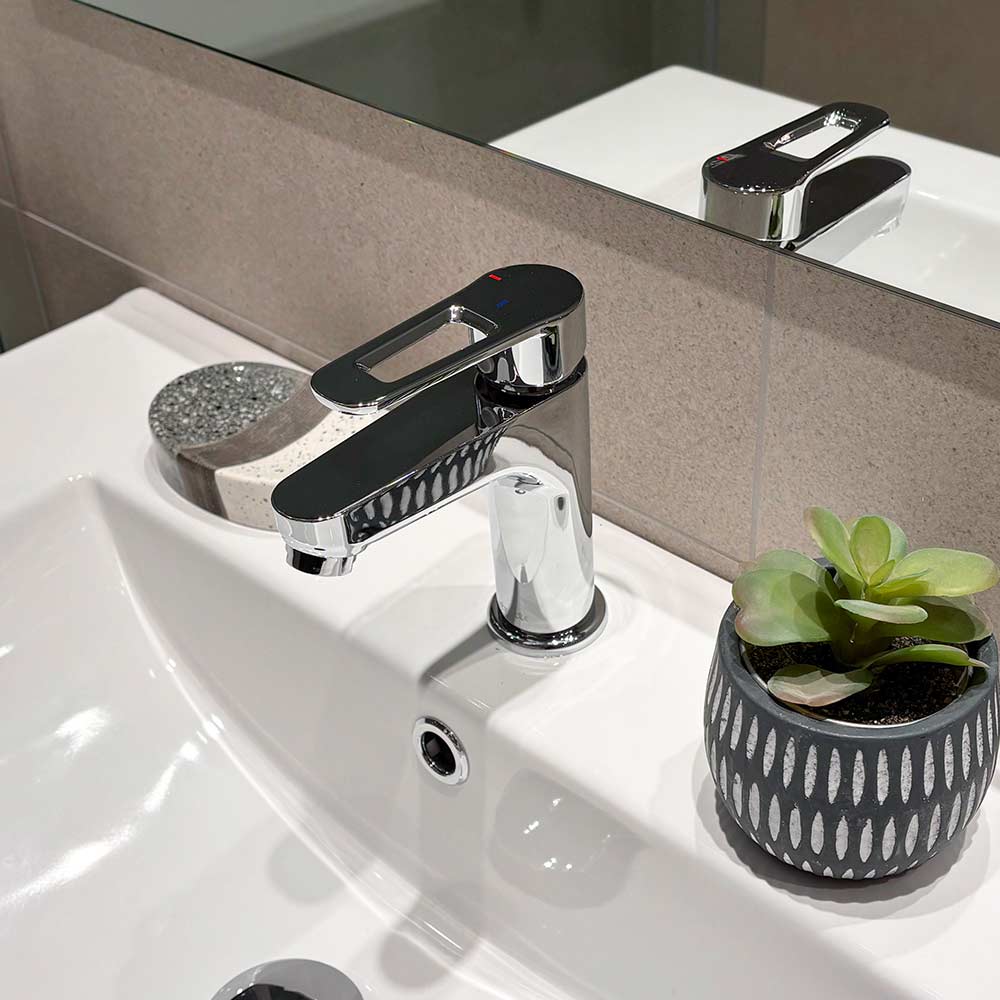 Monomando Lavamanos Verona Cromo