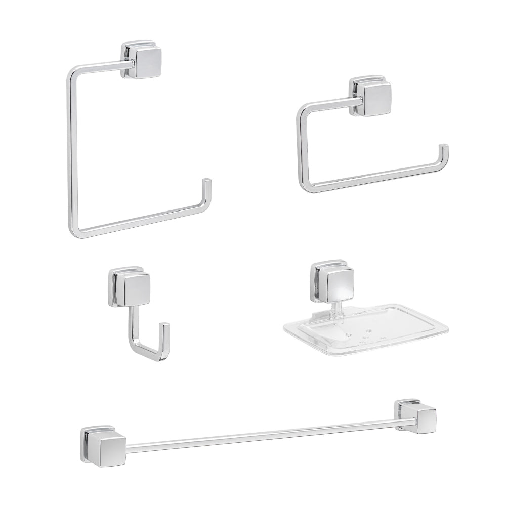 Kit De Accesorios De Baño 5 Piezas Prato