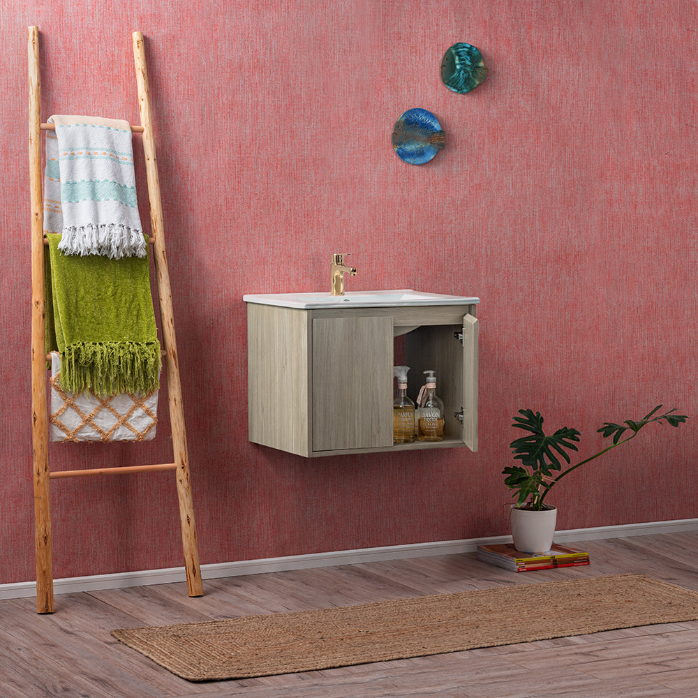 Mueble Vanitorio Completo Amélie 60x46 Acácia