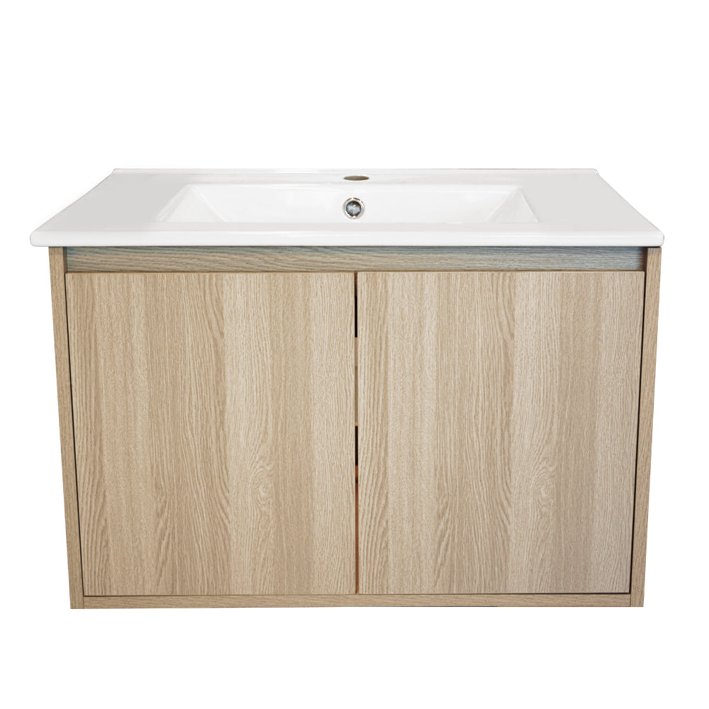 Mueble Vanitorio Amélie Acacia + Cubierta 60x46x45