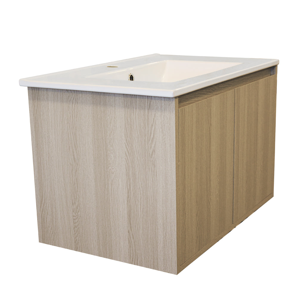 Mueble Vanitorio Amélie Acacia + Cubierta 60x46x45