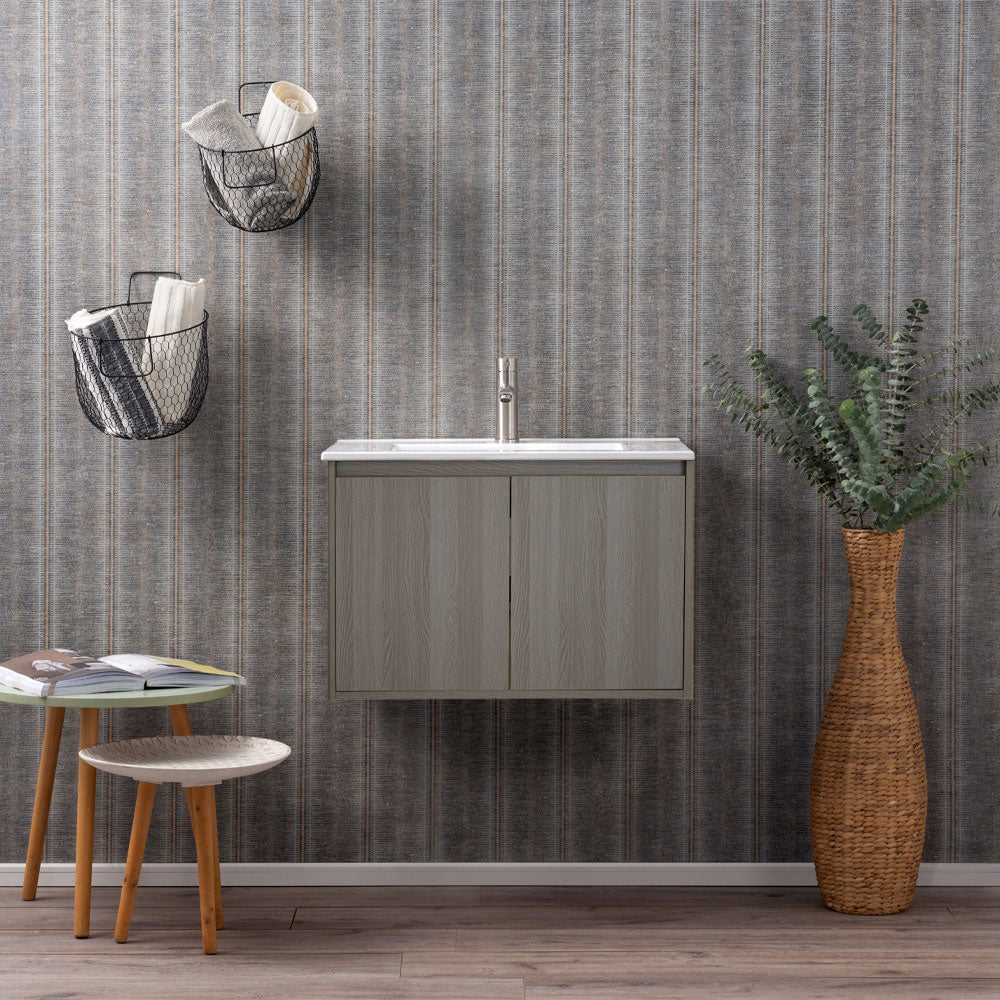 Mueble Vanitorio Amélie Ulmo + Cubierta 70x46x45 cm