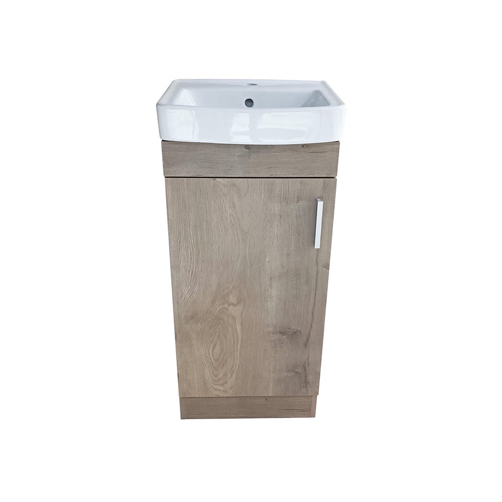 Mueble Vanitorio Claire Lenga + Cubierta 40x33x86 cm