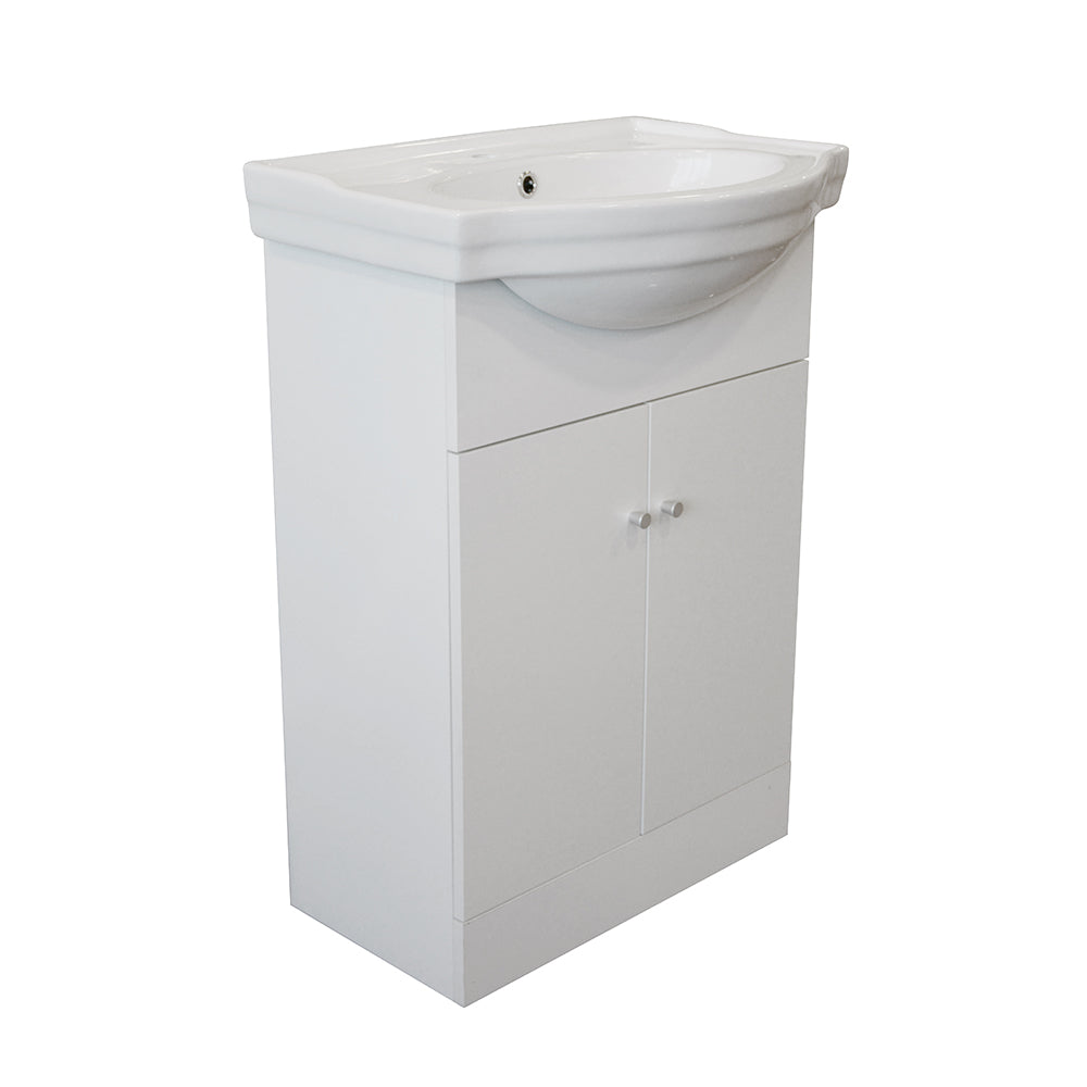 Mueble Vanitorio Marie Blanco + Cubierta 50x43x30 cm