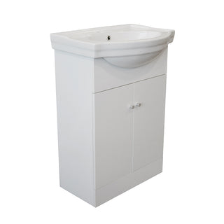 Mueble Vanitorio Marie Blanco + Cubierta 60x43x30 cm