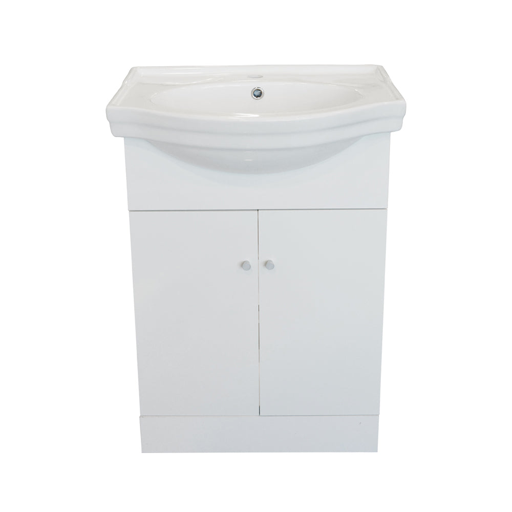 Mueble Vanitorio Marie Blanco + Cubierta 60x43x30 cm