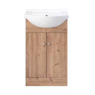 Mueble Vanitorio Marie Rustico + Cubierta 43x50x30 cm