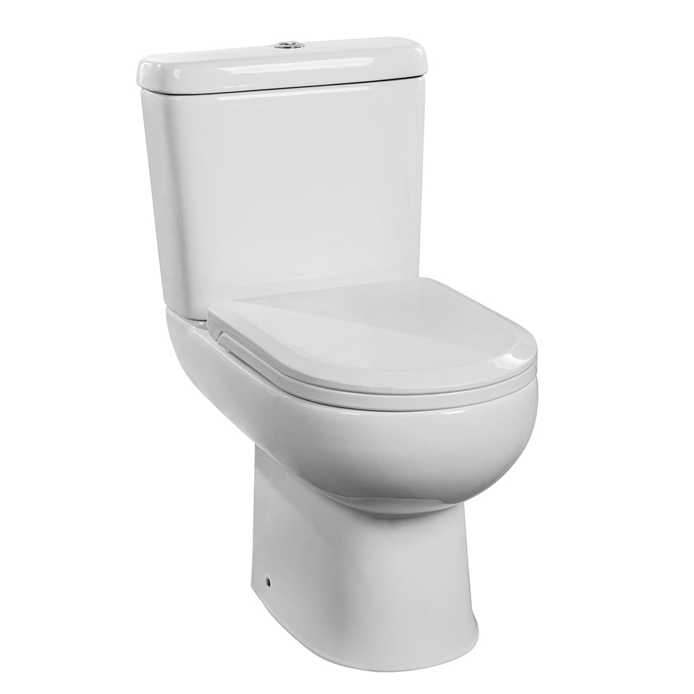 Taza WC Atos Vertical con asiento y fijaciones