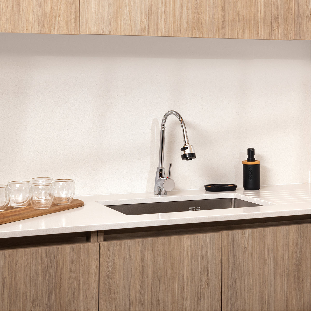 Monomando Lavaplatos Nevada Cromo