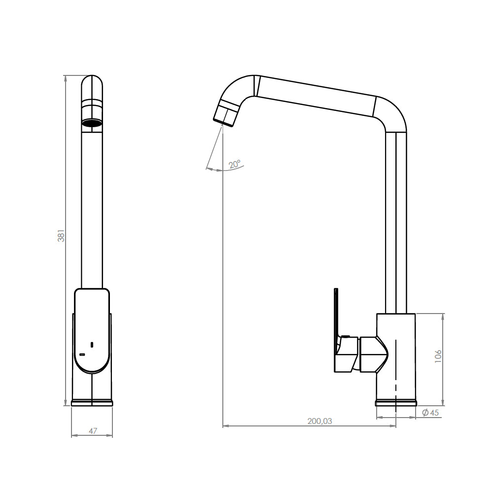 Monomando Lavaplatos Bruna Cromo