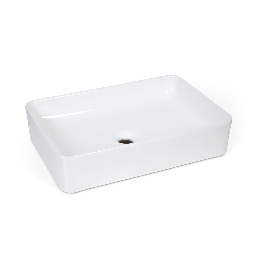 Vanitorio sobre cubierta rect. 50 cm.