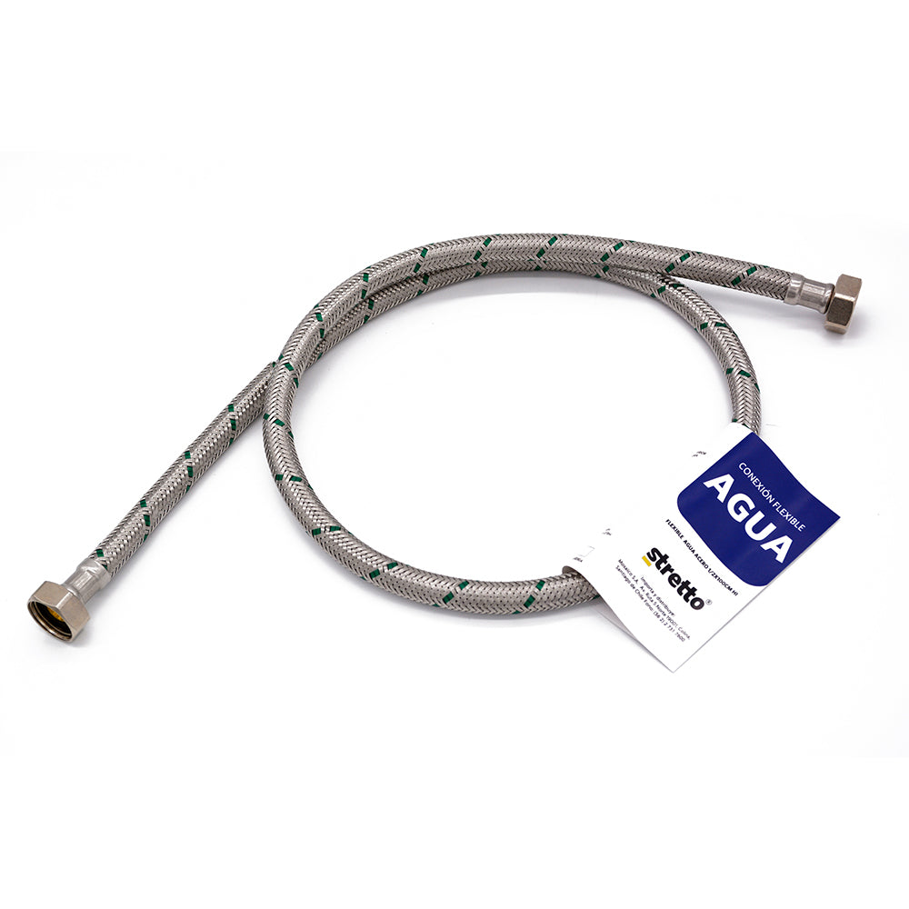 Flexible para Agua Metálico Hi-Hi 1/2 100cm