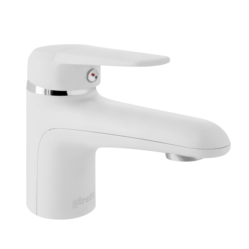 Monomando Lavamanos Pádova Blanco Mate