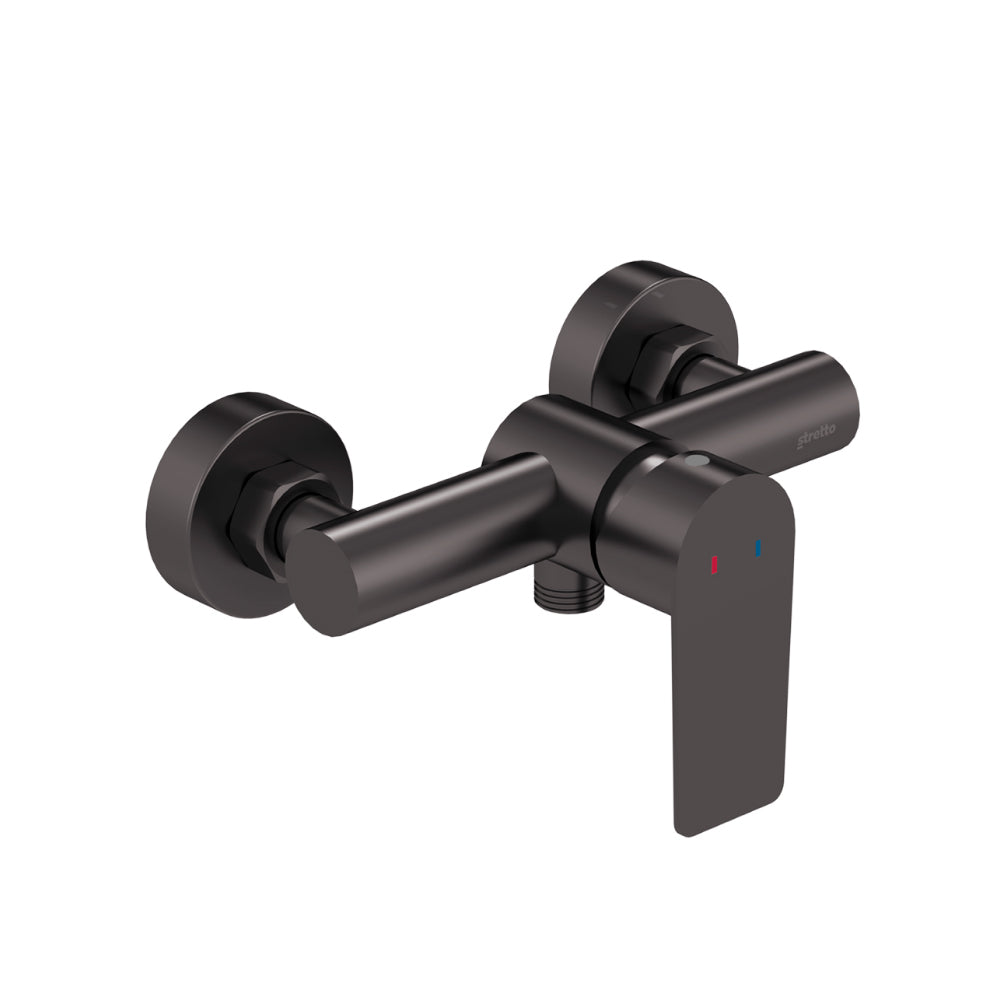 Monomando Ducha Bruna Negro Mate