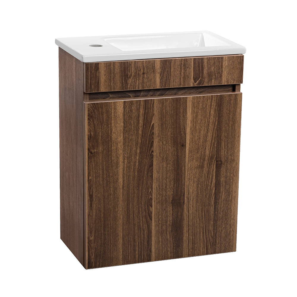 Mueble Vanitorio Petit Roble + Cubierta 60x46x26 cm