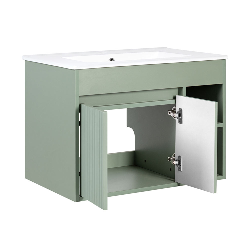 Mueble de Baño Completo Lille Sage Green Texturado