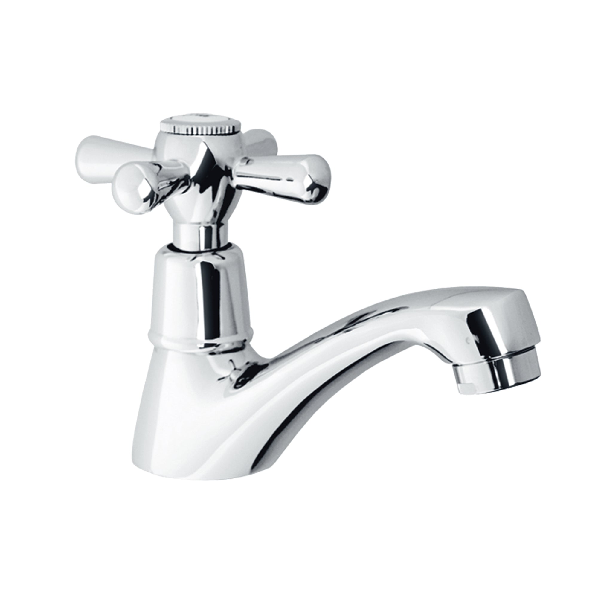 Llave Lavamanos Mossini Cruz Cromo