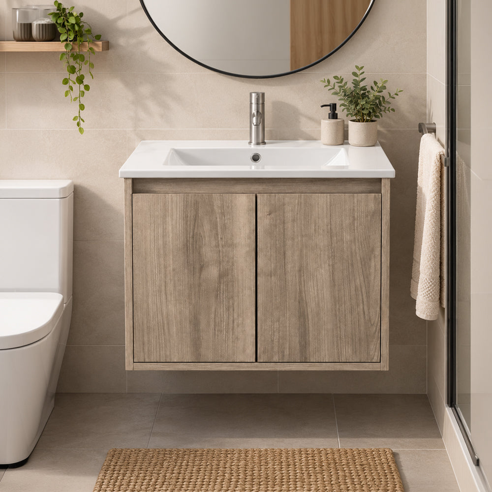 Mueble Vanitorio Amélie Lenga + Cubierta 60x46x45 cm