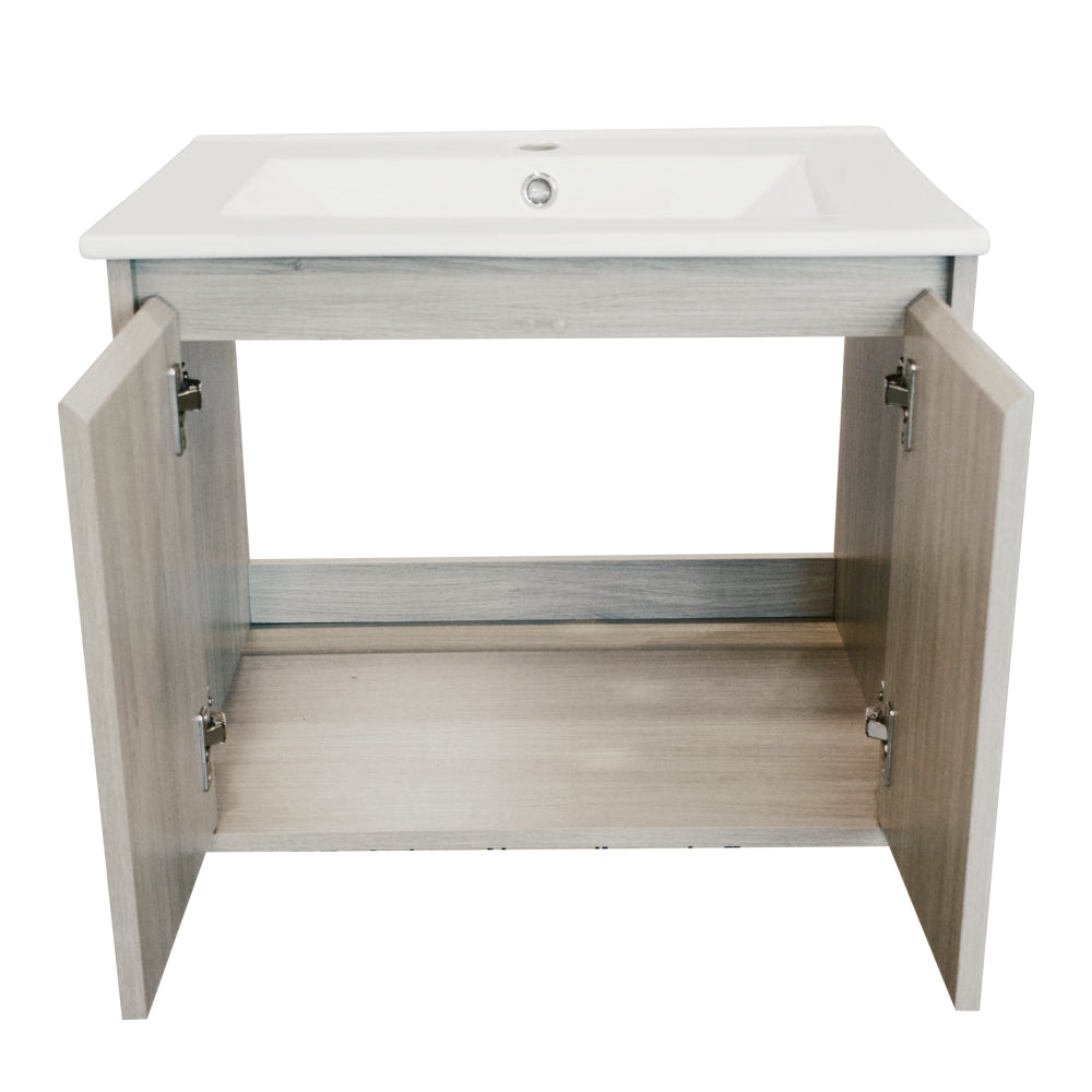 Mueble Vanitorio Amélie Albayalde + Cubierta 61x46x90 cm