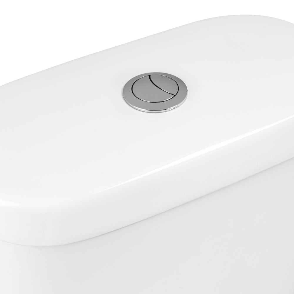 Sanitario Wc Two Piece Aura Plus - Descarga Piso 30 cm (Vertical)