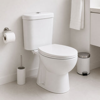 Sanitario Wc Two Piece Aura Plus - Descarga Piso 21 cm (Vertical)