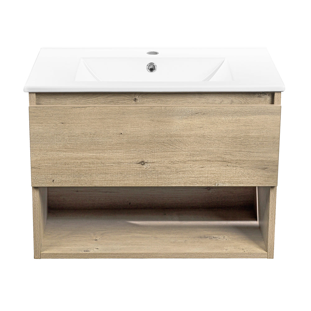 Mueble Vanitorio Completo 70 x 46 cm Belle Nogal