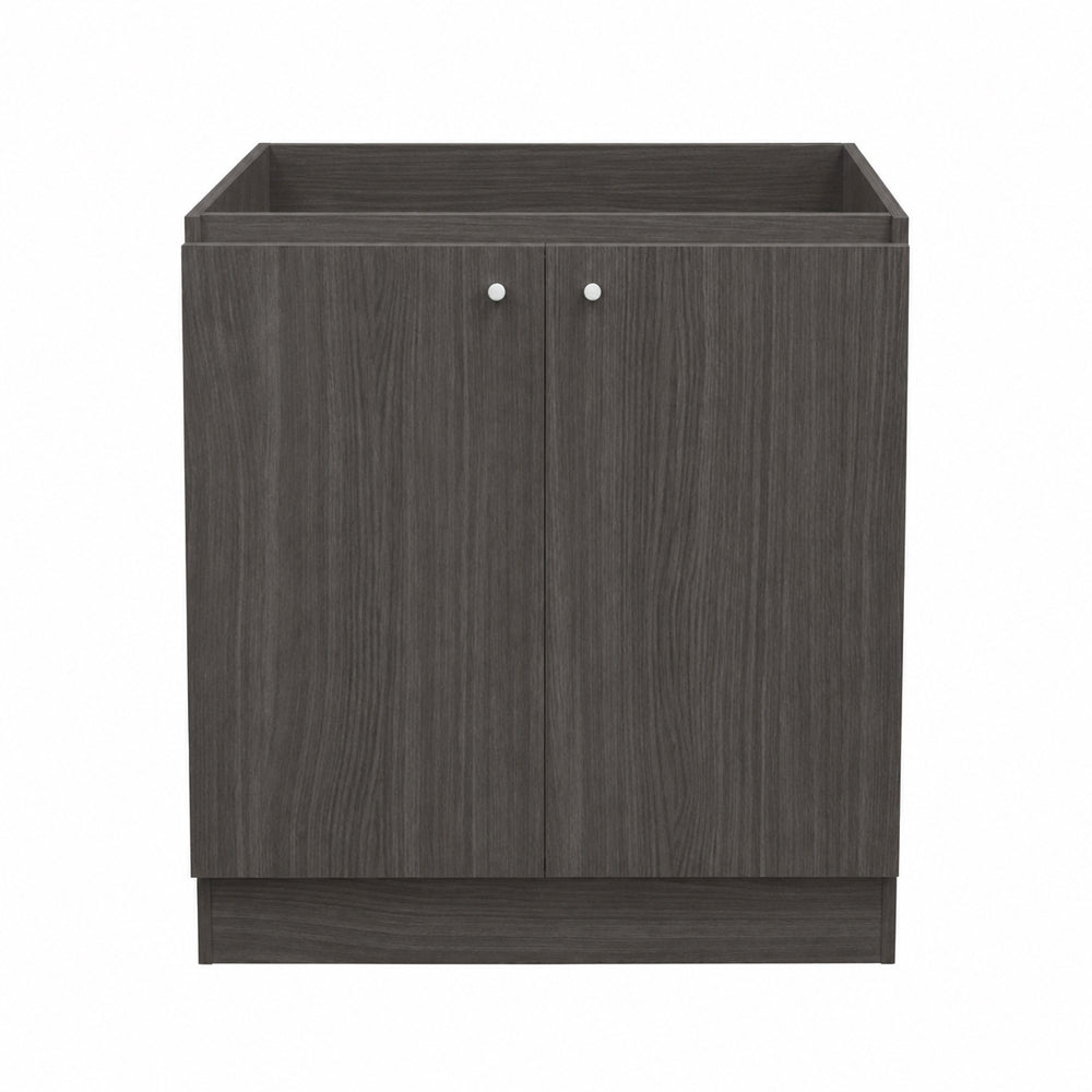 Mueble Cocina Lys a Piso 80x50x90, Color Ébano, Desarmado