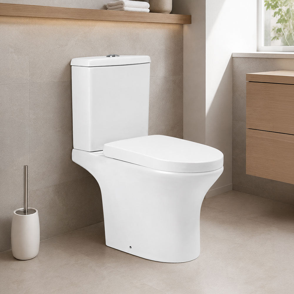 Sanitario Wc Two Piece New Atos - Descarga a Piso 21 cm