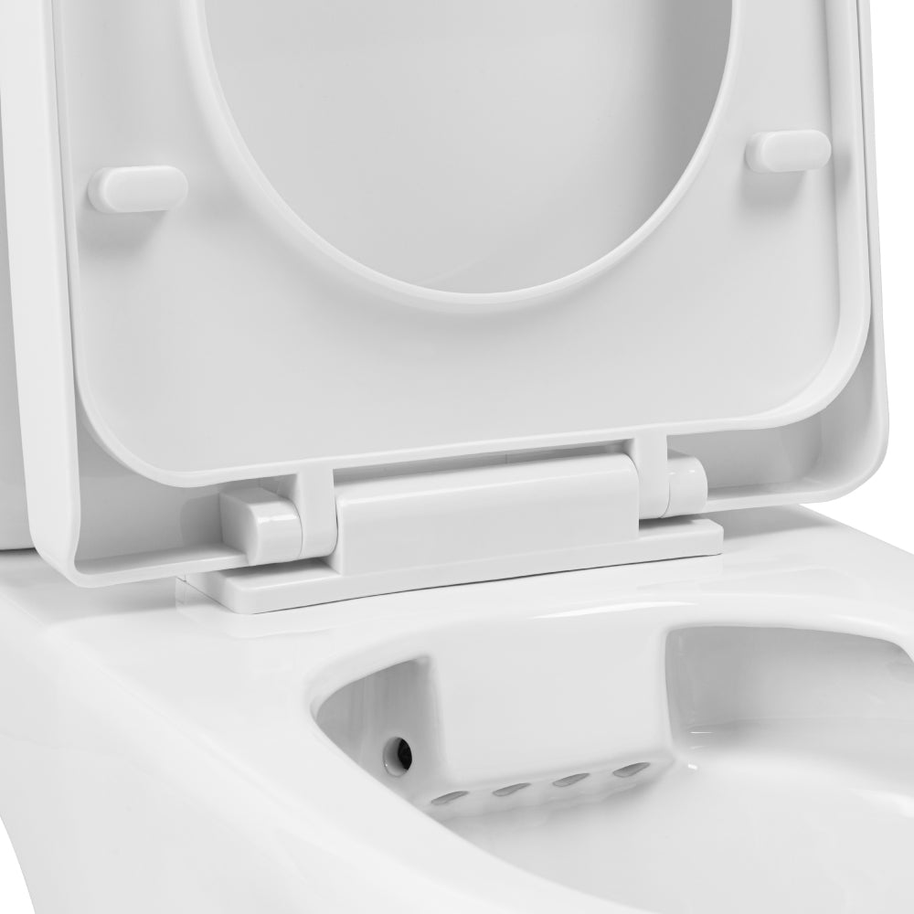 Sanitario Wc Two Piece New Atos - Descarga a Muro (Horizontal)