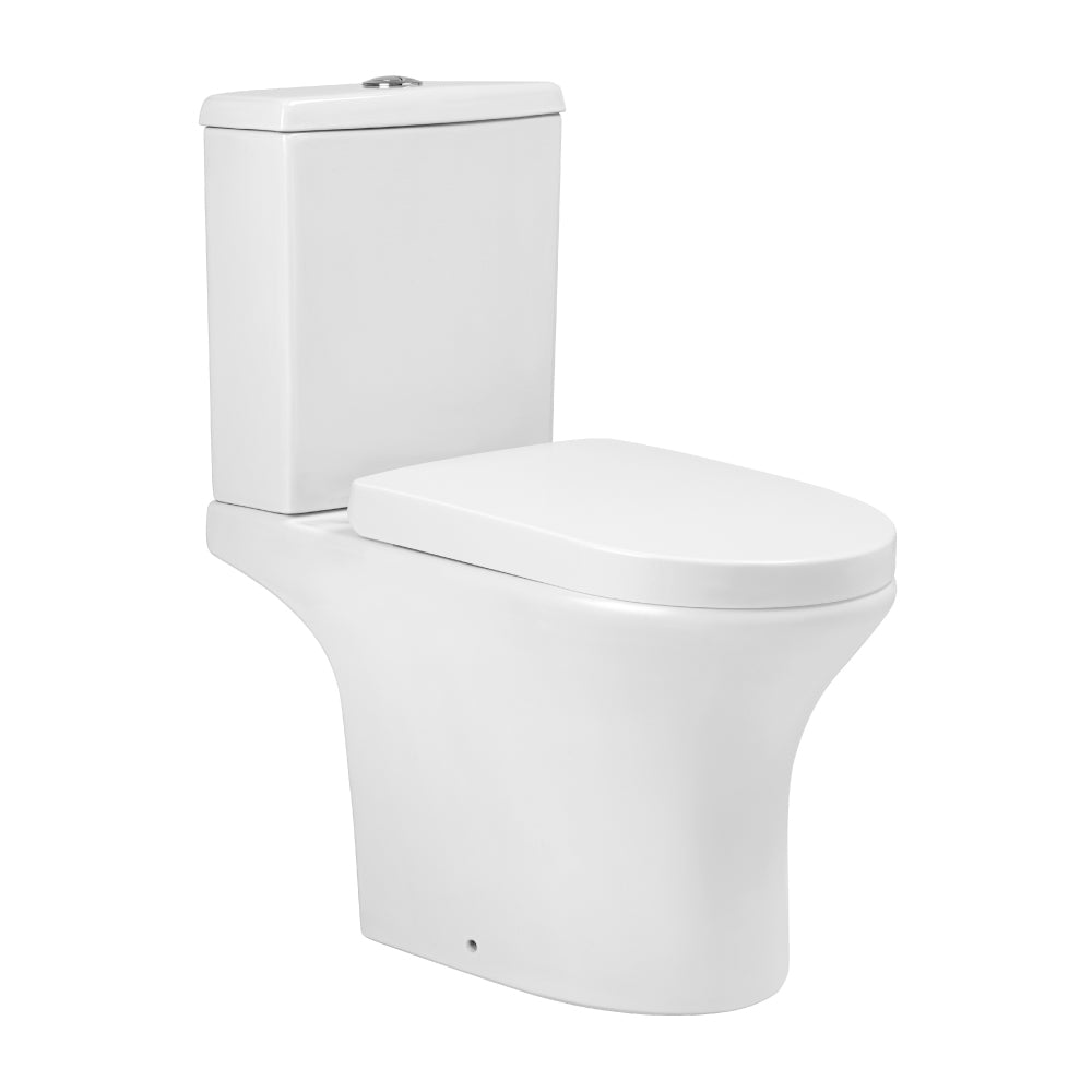 Sanitario Wc Two Piece New Atos - Descarga a Muro (Horizontal)